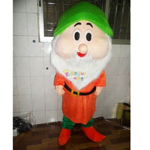 Buy Enjoyment Ce Plush Cartoon Characters Seven Dwarfs Mascot Costume ...