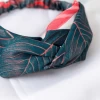 European and American Style Women Hair Bands Floral Printed Striped Beauty Band Cross Knot Hair Accessories
