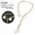 Import European Simple Women Adjustable Gold Long Chain Jewelry Pearl Necklace in Bulk from China