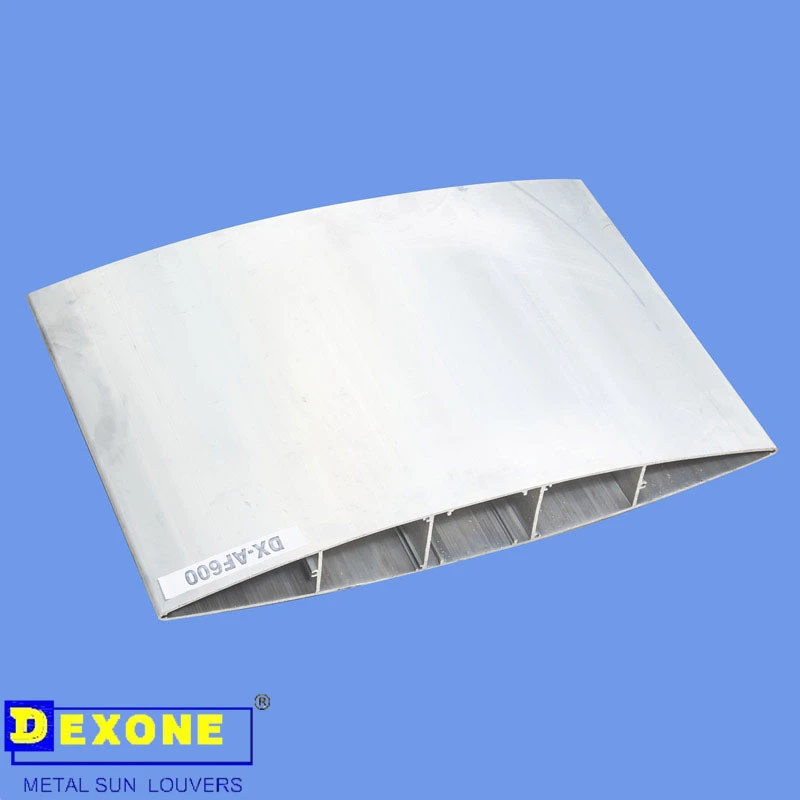 Exterior Aerofoil Aluminum metal building materials of aluminum profile louver system