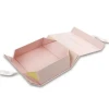 Factory Custom Luxury Apparel Packaging Boxes Paperboard Clothes/Shoes White Matte Magnetic Gift Box with Ribbon