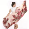 Factory Direct Sales Autumn And Winter New China Wind Fleece Double Silk Scarf Shawl