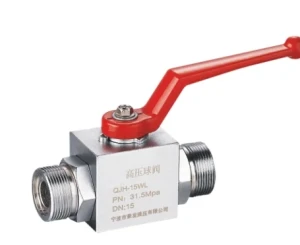 Factory direct sales hydraulic ball valve  QJH  ball valve High Pressure Globe Stop Valve