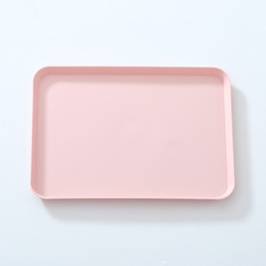 Factory direct selling square drain tray vegetable plastic plate creative fruit plate multi-purpose plate