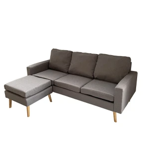 Factory Outlet High Quality Fabric European Style Adjustable Modern Design Fabric Sofa Leather Couch