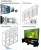 Factory Price 3x2 Video Wall controller,LCD Video Wall For Monitoring Centre