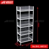 Factory price 600x350x1600mm 5 layers supermarket product store display rack