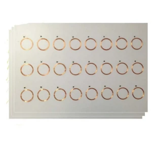 Factory price A4 size 3*8 layout 13.56MHz HF prelam pvc rfid inlay for making access control card