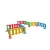 Import Factory price direct wholesale Colorful kindergarten pre-school play school plastic toy fence kids plastic baby play area fence from China