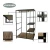 Import Factory Price Metal and MDF  Closet Wardrobe Storage With Wood Shelves Wardrobes from China