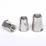 Factory Price Threaded Rivet Nuts Stainless Steel Round Blind Nut