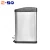 Import Factory Price Wholesale Stainless Steel Pedal Bin Step Rubbish Garbage Storage Dust Waste Stainless Steel Bin Trash Can D45L from China