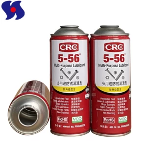 Factory Supplier rusted tin bolt looser can lubricant rust remover can 65 158 Refillable tin empty bottled aerosol air spray can