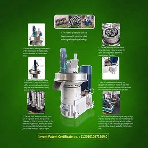 Factory supply rice husk pellet machine for biomass fuel pellets making