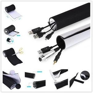 Factory Wholesale Manufacture Neoprene  Cable Sleeves For  Computer/TV/Speaker