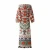 Import Factory women apparel romantic flower ethnic design long maxi dresses from China
