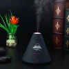 Fangjuu colorful volcanic humidifier USB mute LED Aromatherapy fog humidifier