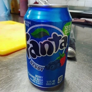 Fanta Blueberry Soft Drinks 330ml