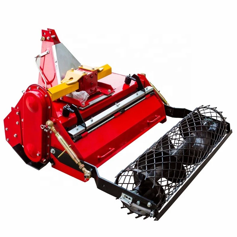 Farm tractor used PTO rotary Stone burier tiller with CE