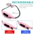 Import fashion led nightlight book reading light rechargeable neck light flexible kids new led reading book light from China