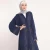 Import Fashionable Muslim Women Plus-Size Long Sleeve Maxi Dress Islamic Clothing Abaya stone work black Dubai open Abaya from China