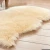 Import Faux fur Irregular Shape fur throw rugs carpet from China