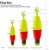 Import Fishing Bobbers EVA Foam Round Floats Red/Green Snap-On Spring Fishing Buoy Accessories for Freshwater Saltwater fishing float from China