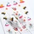 Import Flamingo Nail Art Sticker Water Decal Slider Cat Giraffe Rabbit Animals Transfer from China