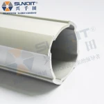 Flexible durable aluminum pipe for cell line production assemble