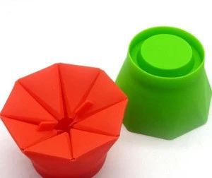 Flower Foldable High Quality Silicone Microwave Popcorn maker, Popcorn Popper