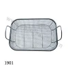 Food Grade Stainless Steel Wire Mesh Bbq Vegetable Grilling Basket