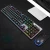 Import FOR HP GM200 mechanical key color backlit gaming gaming USB wired keyboard and mouse set from China