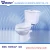 Import foshan good quality porcelain ceramic one piece public siphonic water closet toilet round strap pan toilet bowl of sanitry ware from China