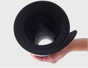 Free sample factory anti slip packaging natural rubber yoga mat