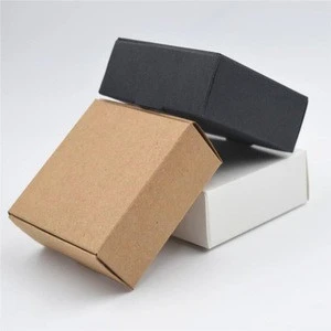 Free samples Square corrugated cardboard mailer box Customized Kraft Packaging Box