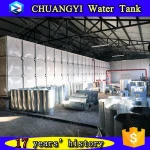 From 10000 liter to 1000000 liter sectional FRP/GRP water tank for drinking water storage
