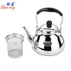 Fsctory wholesale stainless steel tea pot  whistling water kettle 1.0L 1.5L 2.0L