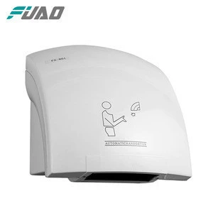 FUAO bathroom wall mounted sensor hot air hand dryer with ozone