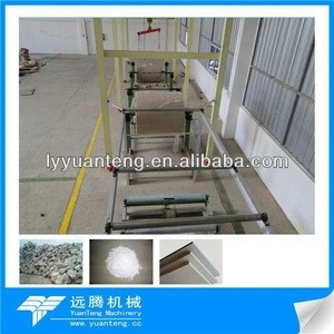 Full Automatic gypsum plaster board machinery