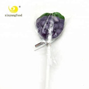 Funny fruity shape colorful confectionery sweet lollipop hard candy