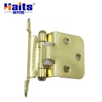 Furniture Hardware American Type Cupboard Hinges Gold Color Hidden Door Hinges