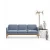 Import furniture project reception business office commercial American sofa from China
