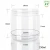 Import Fuyun Cookies Container Empty 250g Wide Mouth Pet Plastic Clear Empty Cosmetic Jars with Gold Aluminum Lid from China