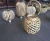 Import garden and home decorative wicker woven rustic candle lantern with glass hurricane from China