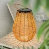 Garden Lights LED Solar Rattan Lanterns for Outside