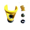 gas cylinder cap or neck ring or guard or handle with w80 thread used on gas cylinder to protect cylinder valve
