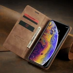 Genuine Leather for samsung s20 s10 s8 s9 plus holder phone case with credit card holder for samsung note 10 8 9 phone case