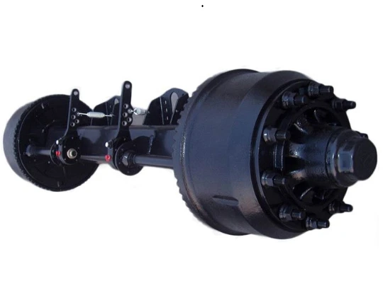 German Trailer  Axle  	Mechanical Spring + Air Suspension System