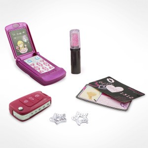Girls Music Phone Toy with Make Up Set