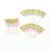 Import Glitter Gender Reveal Cupcake Toppers Boy or Girl Cloth Baby Shower Decoration Supplies from China